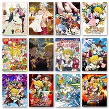 Prints Wall Picture Canvas Painting Home Decoration Japan Anime Art Poster Comic THE Seven Deadly Sins Posters Modular Framework 2024 - buy cheap