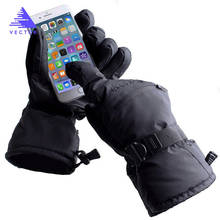 New Men's Ski Gloves Snowboard Gloves Touch Screen Warm Waterproof Skiing Gloves Motorcycle Riding Winter Sports Snow Gloves 2024 - buy cheap
