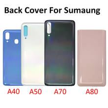 Back Cover Case Glass Rear Battery Door Housing For Samsung Galaxy A40 A50 A70 A80 A405 A505 A705 A805 Battery Back Glass Cover 2024 - buy cheap