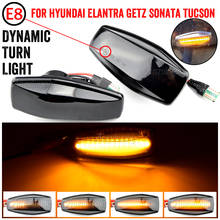 Indicador de luz LED dinámico para coche, lámpara intermitente para Hyundai Elantra XD i10 Getz Sonata XG Tucson Terracan 2024 - compra barato
