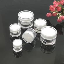 100pcs 5g 10g 15g 20g 30g 50g Acrylic Empty Bottles Jars New Style Top Grade Eye Gel Cosmetic Cream Containers 2024 - buy cheap