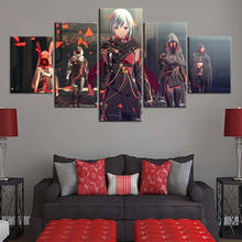 5 Pieces Video Game Scarlet Nexus Oil Painting Wall Art HD Wallpaper Canvas Painting Room Decor Wall Stickers Birthday Gifts 2024 - buy cheap