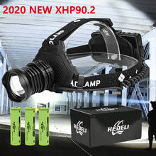 Farol de led xhp90.2 com alta potência, recarregável, 2020, usb, zoom 42w, para acampamento, luz para trabalho 2024 - compre barato