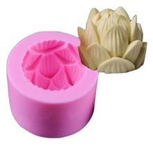 3d Lotus Silicone Molds Flowers Mould Flower Candle Molds Chocolate Mould Silicone Bouquet Flower Mold Garden Moulds K155 2024 - buy cheap
