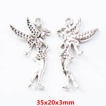 25 pieces of retro metal zinc alloy people pendant for DIY handmade jewelry necklace making 7389 2024 - buy cheap