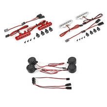 Front LED Light and Rear LED Brake Lights Kit for Rovan LT LOSI 5IVE-T KM X2 Short Course Truck 2024 - buy cheap