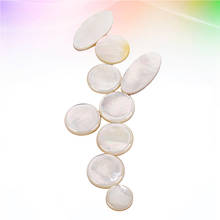9pcs/set Alto Tenor Soprano Saxophone Sax Pearl Shell Key Buttons Inlays Accessories (White) 2024 - buy cheap