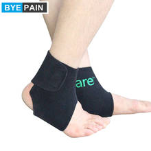 1 par byepain novo cuidado de saúde auto-aquecimento turmalina tornozelo cinta suporte turmalina cinto terapia magnética tornozelo massageador 2024 - compre barato