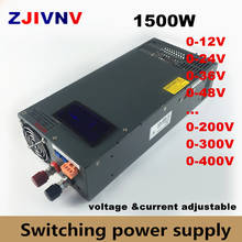 1500W Switching Power Supply with displayer 0-24v 36v 48V 60V 70V 80V 90V 110V 220V 300V 350v Adjustable DC Voltage& current 2024 - buy cheap