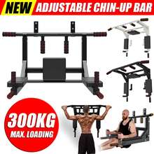 Multi Wall Mounted Pull Up Bar Dip Station Loading 300 KG Chin Up Bar Fitness Equipment for Home Gym Sport Workout 2024 - buy cheap