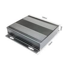 Caja de aluminio para proyectos eléctricos, montaje en pared, tipo separado, bricolaje, 132x29x120mm, nuevo 2024 - compra barato