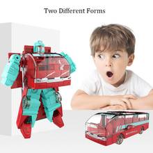 Children Toys Alloy Robot Transformation Car Toys Alloy Deformation Robot Bus Toy For Kids Children Birthday Christmas Gifts 2024 - buy cheap