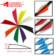 Linkboy-Accesorios de Tiro con Arco recurvo, flechas de plástico de 1,75 pulgadas, alta elasticidad, 36 Uds. 2024 - compra barato