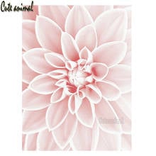 5D Diamond Painting New Arrival Pink Flower Blooming Peony Cross Stitch Kit Needlework Diamond Embroidery Mosaic Christmas Gift 2024 - buy cheap