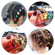 Korean suit little girl cute cartoon fruit animal elastic hair ring head rope ponytail headband children headband accessories 2024 - buy cheap