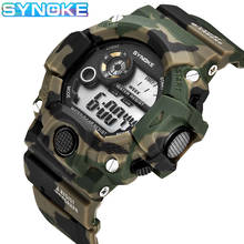 SYNOKE Military Sport Digital Watch Men LED Waterproof Watch Shock Wristwatch Mens Digital Watches Top Brand Luxury Watches 2024 - buy cheap