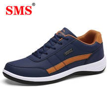 Sms sapatos masculinos moda sapatos casuais tênis esporte tênis de corrida respirável lazer masculino calçados chaussure homme mais tamanho 2024 - compre barato