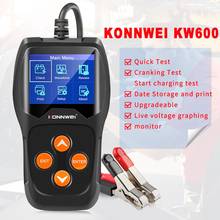 KONNWEI-probador de batería de coche KW600, herramientas de diagnóstico de carga rápida de 12 voltios, 12 V, 100 a 2000CCA 2024 - compra barato