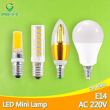 Mini E14 LED Bulb Light 6W 9W 10W 12W 220V Led Lamp E14 Cool Warm White Candle Spotlight Lampada Ampoule Bombilla Lampara 2022 - buy cheap