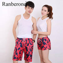 Ranberone Quick Dry Beach Shorts For Couple Swimwear Men Surf Short Pants Male Summer Women Swim Surf Short Swimming Trunks 2024 - buy cheap