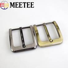 1/2pcs Fashion Men Belt Buckles Solid Brushed Metal Pin Buckle For Belts 37-38mm Leather Strap Replacement Jeans Accessories 2024 - купить недорого