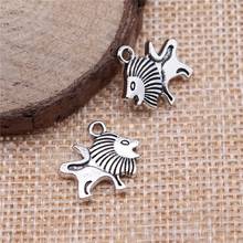 WYSIWYG 5pcs 16x15mm Double Sided Animal Lion Charm Pendants For Jewelry Making Small Lion Pendants Charm Lion 2024 - buy cheap