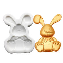 Rabbit Silicone Mold Sugarcraft Chocolate Cupcake Baking Mold Fondant Cake Decorating Tools 2024 - buy cheap