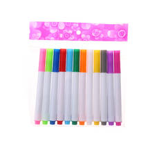 12 Pcs Cute Led Fluorescent Board Erasable Whiteboard Markers Kawaii Dry Erase Chalk Pens For Graffiti Drawing School Supplies 2024 - buy cheap