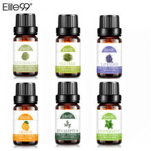 Elite99 6pcs Gift Set Pure Essential Oils 10ML Humidifier Aromatherapy Eucalyptus Papermint Lemongrass Lavender Tee Tree Oil 2024 - buy cheap