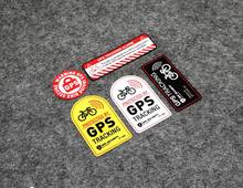 Protected By GPS TRACKING Alarm Sticker Reflective Vinyl WARNING Motorcycle Sticker Anti-Theft Decal for Bike Scooter Car, 2024 - buy cheap