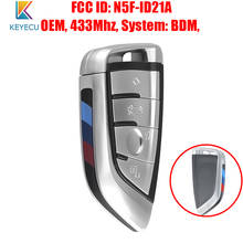 Keyecu OEM Smart Remote Key 4 Buttons 433MHz Fob for BMW BDM G20 G30 G32 G11 G15 G29 2015 2016 2017 2018 2019, FCC ID: N5F-ID21A 2024 - buy cheap