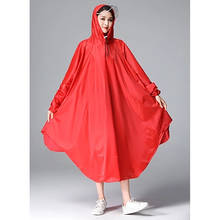 Long Jacket Hooded Raincoat PVC Suit Adult Rainproof Universal Cover Rain Coat Hat Gear Poncho capa de chuva Raincoat Men 6YY109 2024 - buy cheap