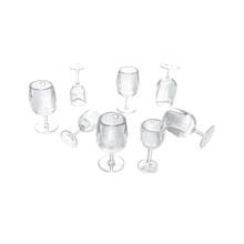 Mini Fake Wine Glass Miniature Simulate Goblet Cup Dollhouse Home Decoration Handmade Accessories  Plastic Model Craft # DIY061 2024 - buy cheap