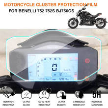 Película de protección contra arañazos para motocicleta, tablero de instrumentos, velocímetro, pegatina de pantalla para Benelli 752 752s BJ750GS 2024 - compra barato