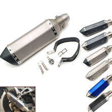 51MM Universal Motorcycle modified exhaust pipe muffler Exhaust System For Honda cbr 600f 900 rr 250 r 500r 600rr 600 rr 1000rr 2024 - buy cheap