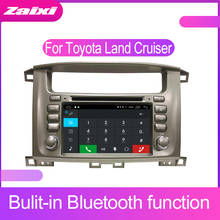 ZaiXi 2 DIN Android Touchscreen For Toyota Land Cruiser 100 2002~2008 Car Multimedia Player Bluetooth GPS Navigator Radio Player 2024 - buy cheap