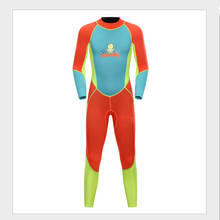 Wetsuit Kids Boys/Girls Diving Wet Suit 2019 Children Nylon Diving Suit Boys Girls Wetsuit One Piece Long Sleeves Swimwear 2024 - buy cheap