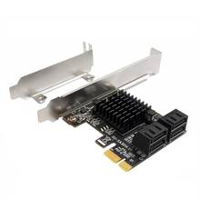 4 Ports PCI-E To SATA 3.0 Chip Marvell9215 Expansion Card 6Gbps SATA III Adapter For Synology NAS PCI-E X1 X4 X8 X16 2024 - buy cheap