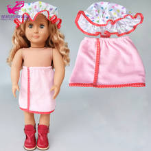 Bebe, Одежда для кукол, комбинезон, банный халат, 18 дюймов, аксессуары для кукол, игровой домик, комплект для маленьких девочек, подарок на Новый год 2024 - купить недорого