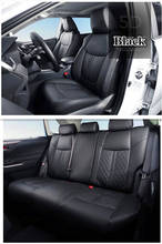 Высокое качество! Полный набор чехлов для автомобильных сидений для Toyota RAV4 2020 дышащие удобные чехлы для автомобильных сидений для RAV4 2019, бесплатная доставка 2024 - купить недорого