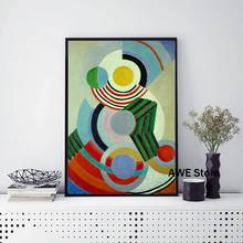 Le Corbusier Exhibition Canvas Painting French Art Museum Print Cubism Style Poster Mid Century Modern Wall Art Painting Decor 2024 - buy cheap