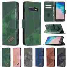 Soft Flip Wallet Phone Case For Samsung Galaxy S9 S10E S10 S20Ultra S20 S30 Plus Note10 Note10 Pro Note20Ultra Men's Stand Cover 2024 - buy cheap