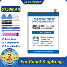 100% Original LOSONCOER 5150mAh KingKong For Cubot KingKong KING KONG Battery 2024 - buy cheap