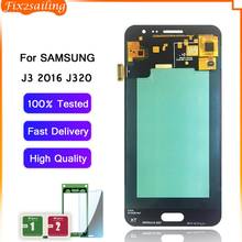 Pantalla LCD Super Amoled para Samsung Galaxy J3 2016, montaje de digitalizador con pantalla táctil, J320, J320F, J320M, J320FN 2024 - compra barato