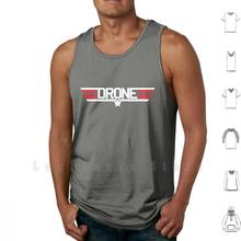 Top Drone tank tops vest sleeveless Drone Drone Gear Uav Drone Life Drones Quadcopter Aerial Flight Pilot Drone 2024 - buy cheap