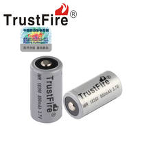 TrustFire IMR-Batería de iones de litio recargable para linternas, alta capacidad, 18350, 800mAh, 3,7 V 2024 - compra barato