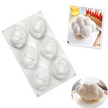 6 Holes Cloud Shape Silicone Mold Dessert Mousse Pan Candle Soap Cake Mould Cake Decorating Tools 2024 - buy cheap