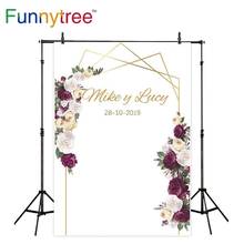 Funnytree cenário fotográfico personalizado para casamento, 14 de fevereiro, fotochamada, mural, presente, fundo, fotografia 2024 - compre barato