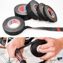 Hot Sale 15 M Heat-resistant Flame Retardant Tape Coroplast Adhesive Cloth Tape For Car Cable Harness Wiring Loom Protection 2024 - buy cheap