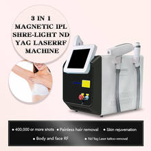 Free Shipping Hair Removal machine& Shr Elight Ipl Opt Rf &Nd Yag Laser 1064 Tattoo removal multifunctional Beauty Machine 2024 - buy cheap
